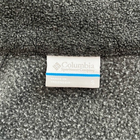 Columbia Womens Grey Size S Sawyer Rapids Jacket Fleece Polyester Zip XL6578 - Picture 5 of 8